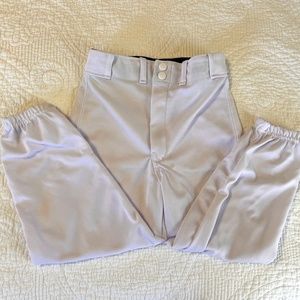 USED - youth Baseball/softball pants  white